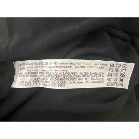 Zara Sheer Black Fitted Top - Picture 6 of 6